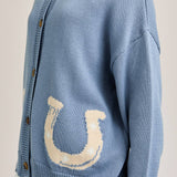 Bluebell Horseshoe Cardigan