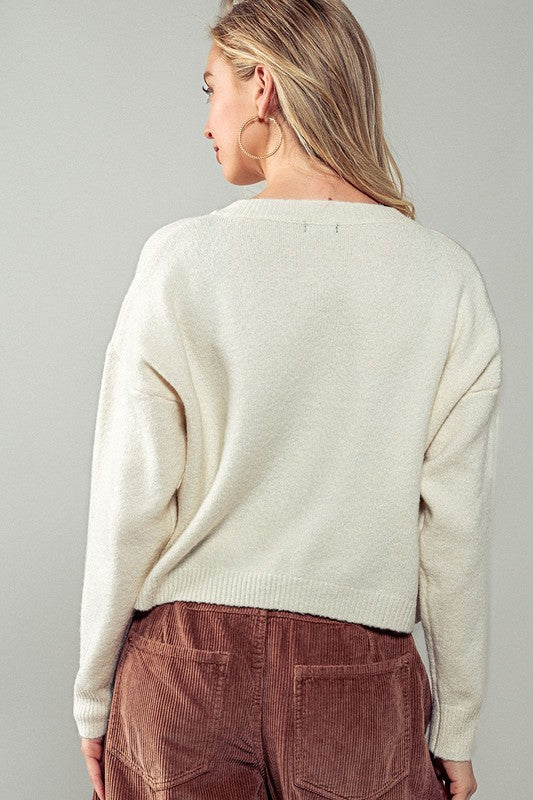 Equestrian Dream Cropped Cardigan