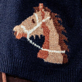 Equestrian Dream Cropped Cardigan