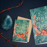 Horseshoe Christmas Card