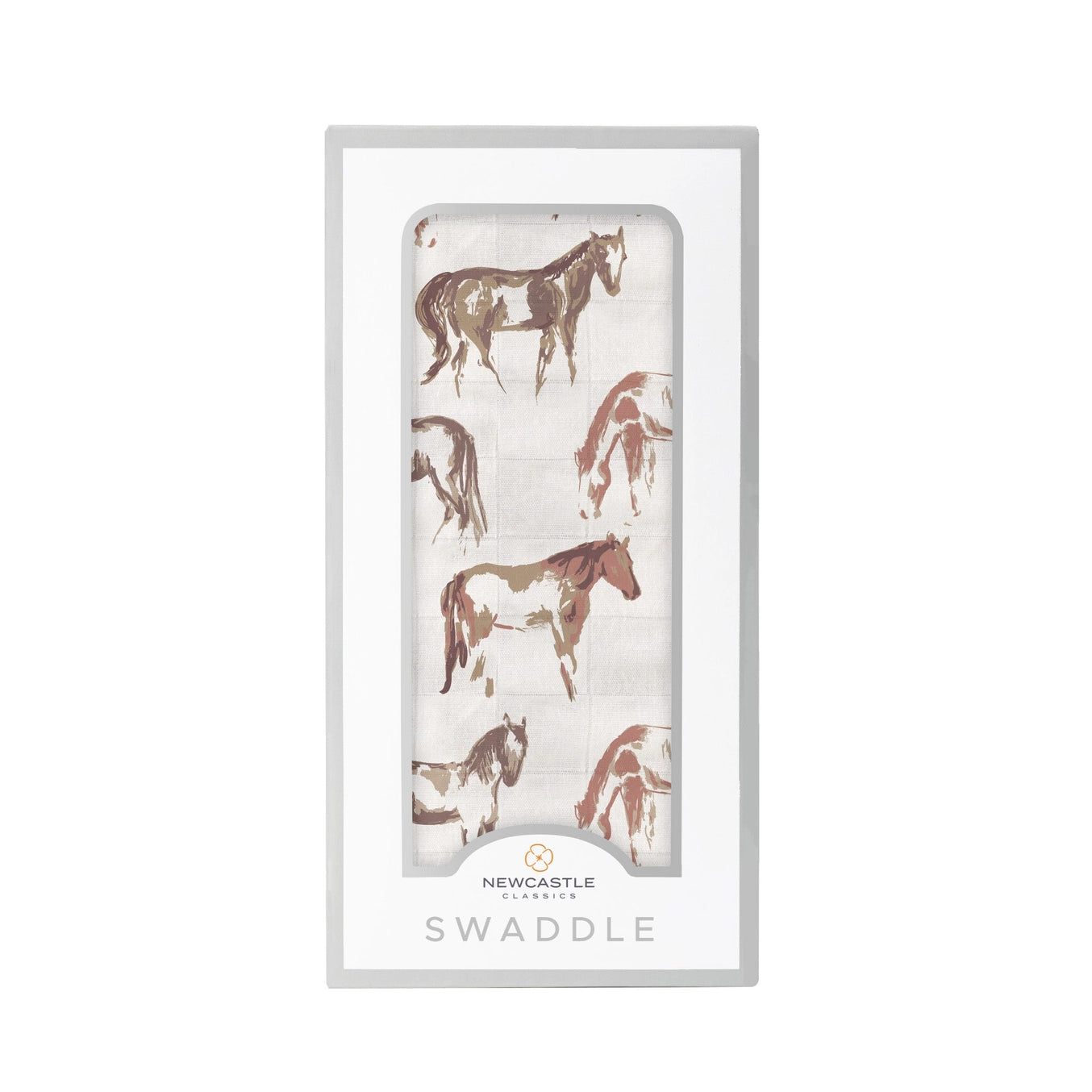wild horses swaddle