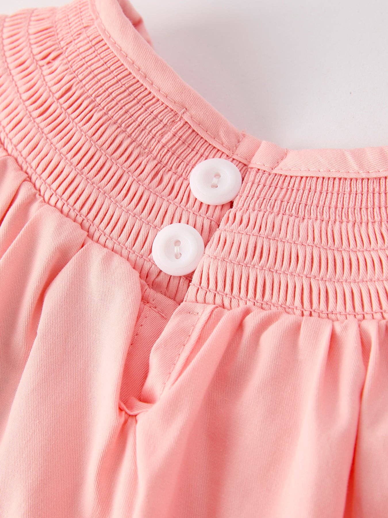 Pink Pony Embroidered Dress