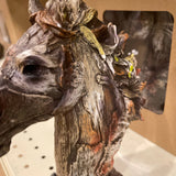 Driftwood Horse Head Statue