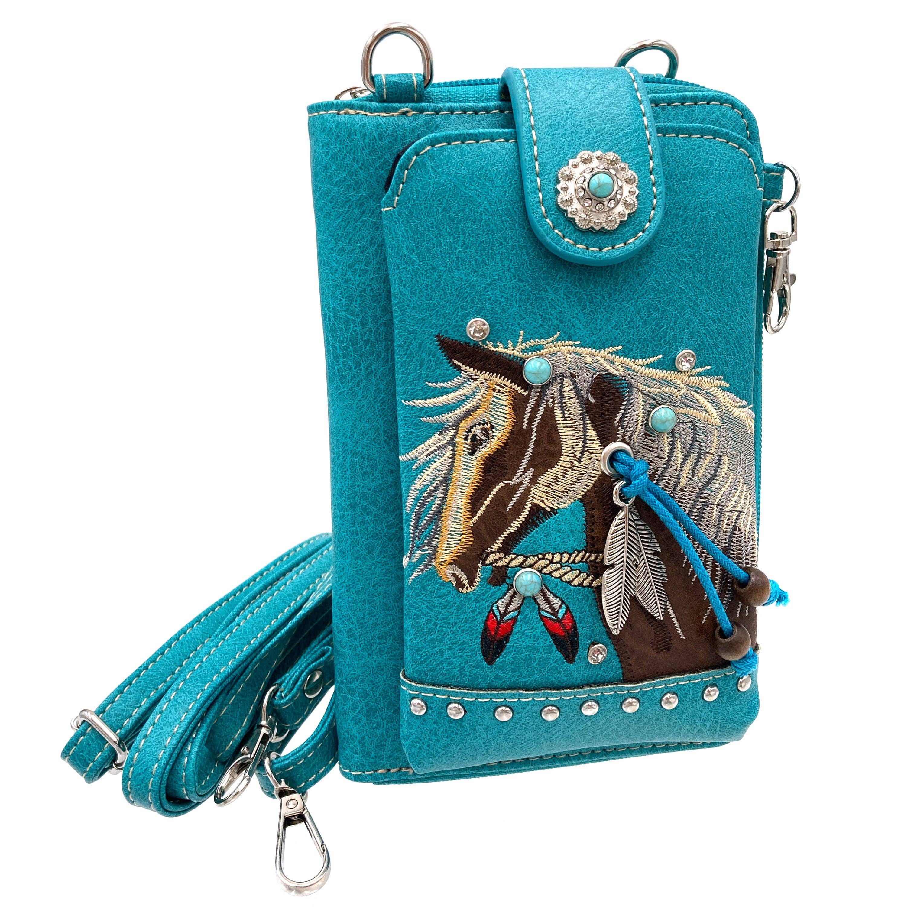 Horse Crossbody Wallet
