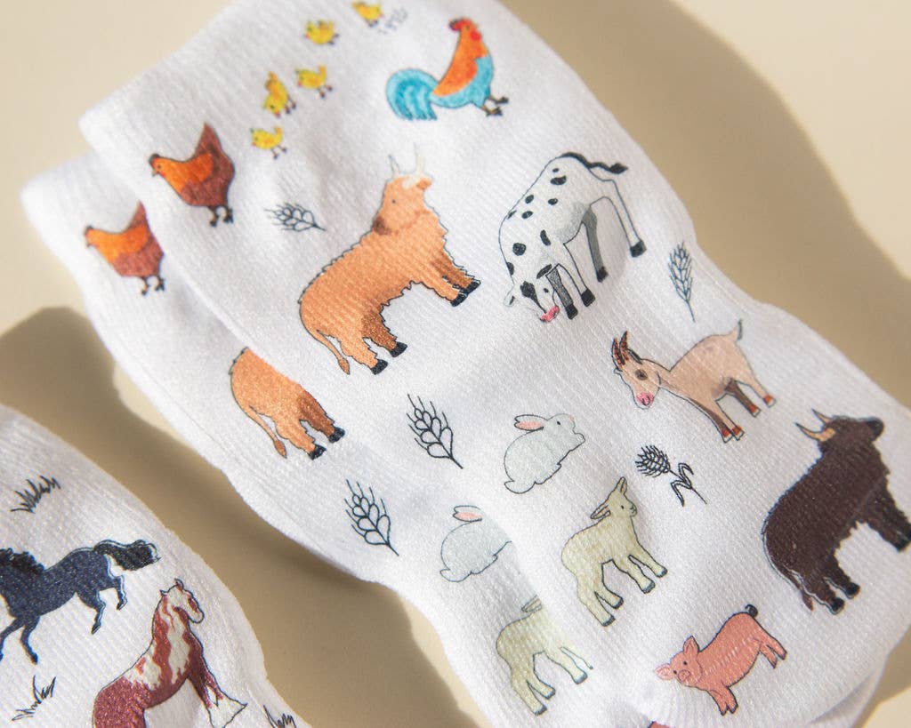 Cowboy Non-Slip Baby Socks