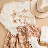Cowgirl Cutie Sweatshirt - Girls Clothes - Western Apparel