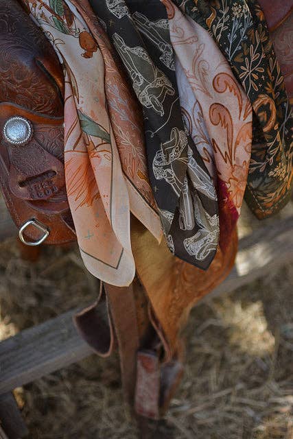 September Ride Silk Scarf