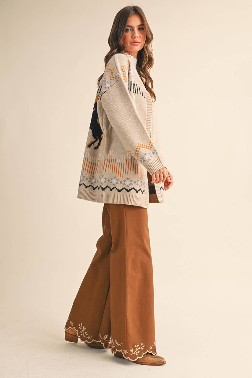 Desert Horse Cardigan
