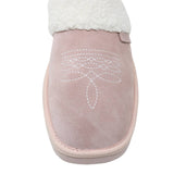 Western Boot Stitch Slippers (Blossom)