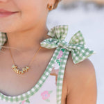 Girls Horse Ruffle Swimsuit