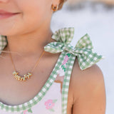 Girls Horse Ruffle Swimsuit