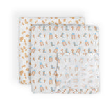 Howdy Blue Swaddle Blanket Set