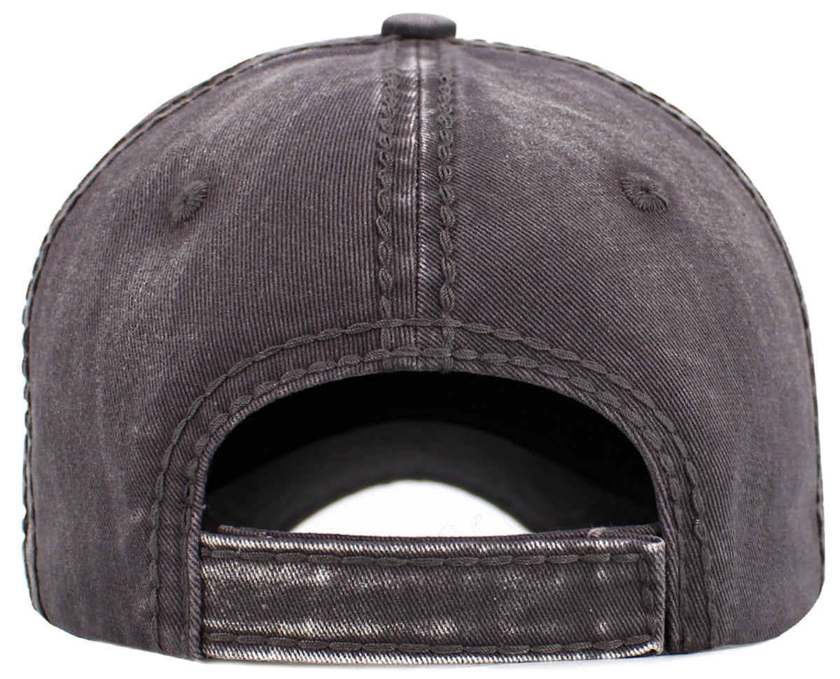 Vintage Gray Horse Hat