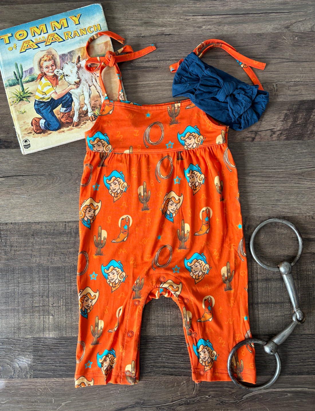 poppy cowgirl bamboo jumpsuit
