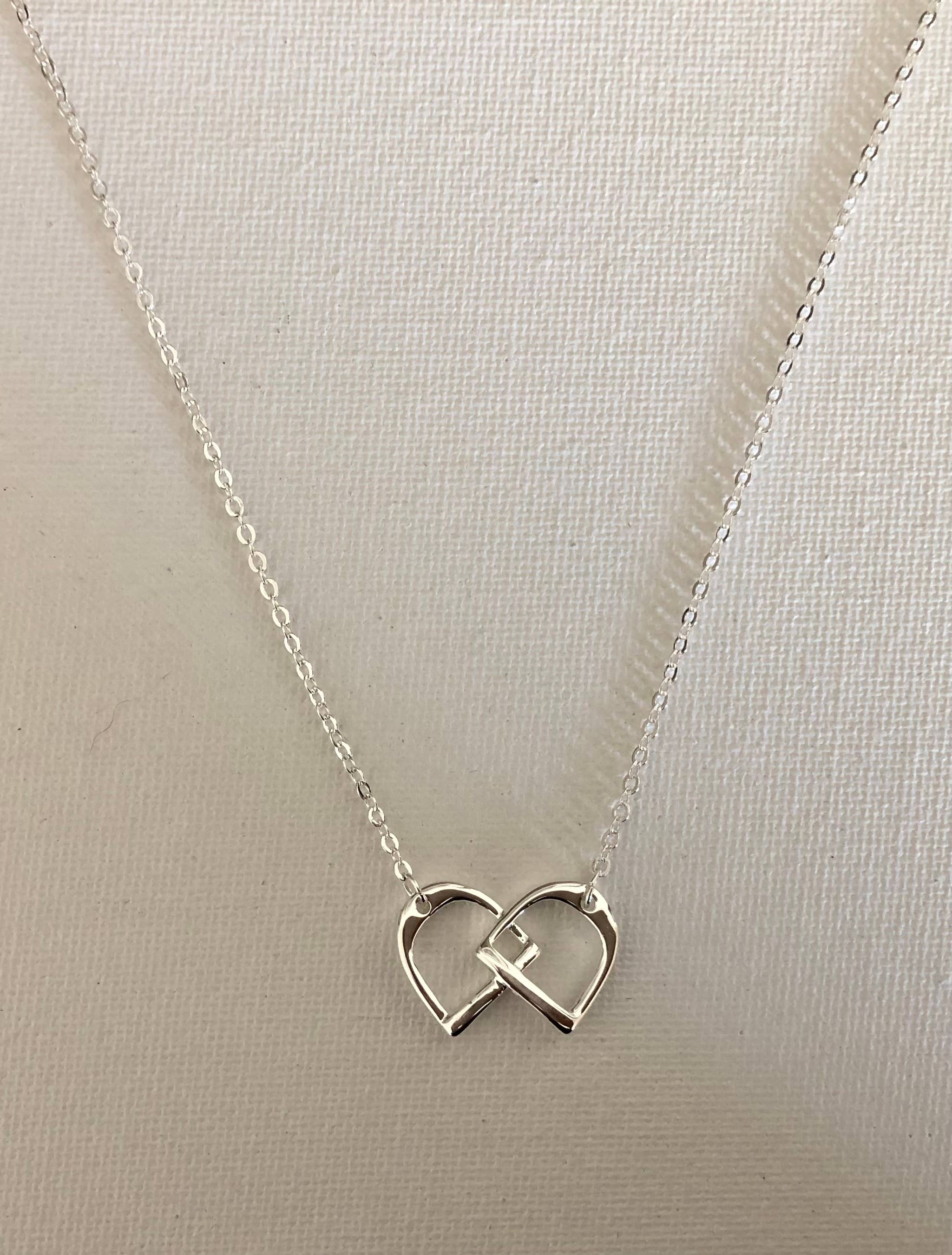 Petite English Stirrup Necklace