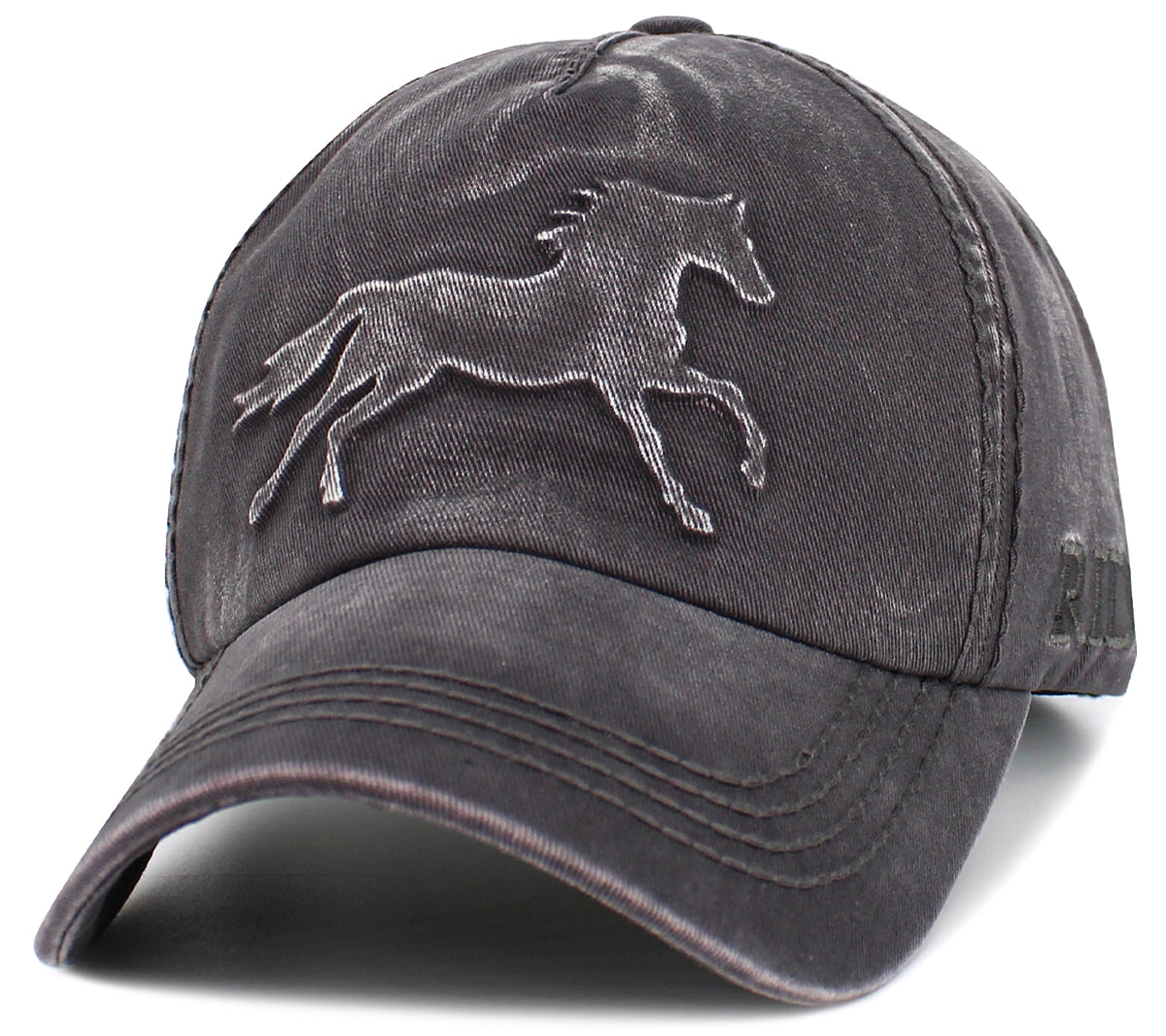 Vintage Gray Horse Hat