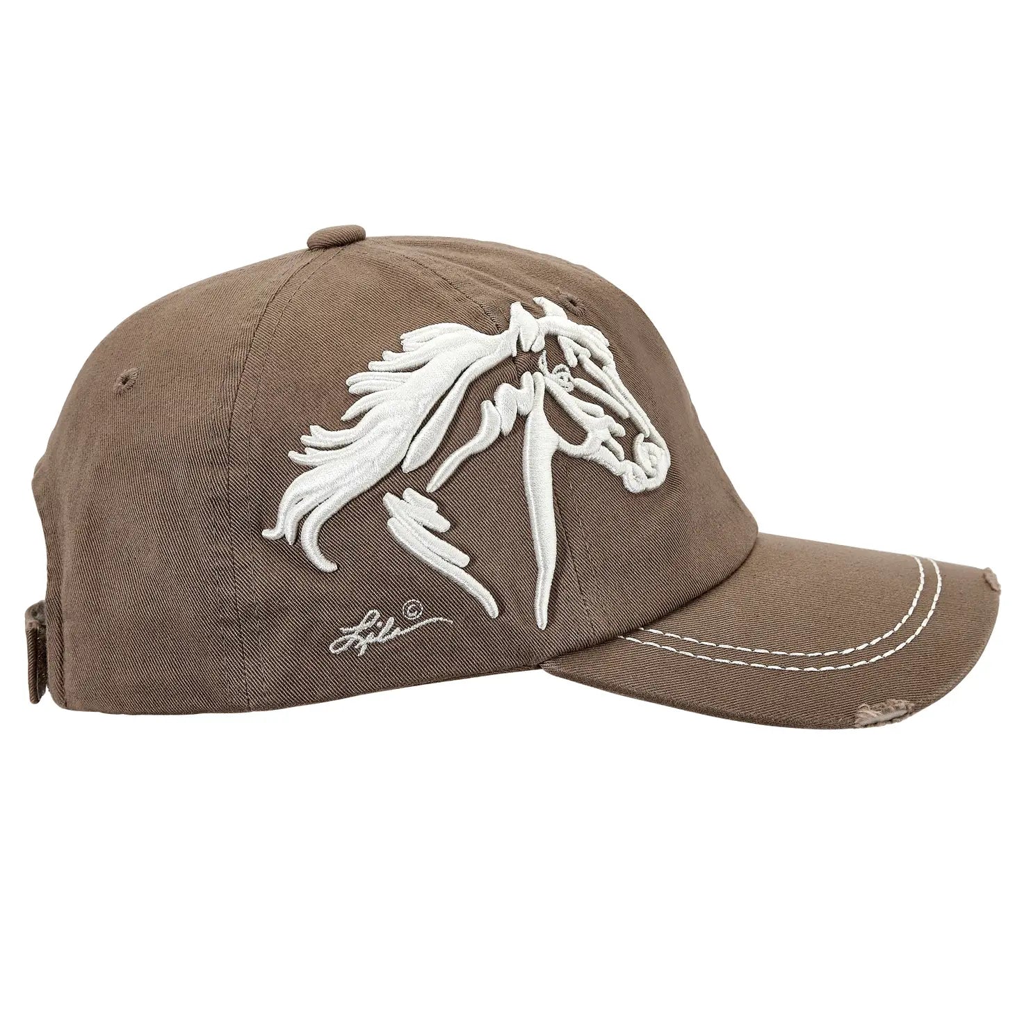 Lila Horse Cap