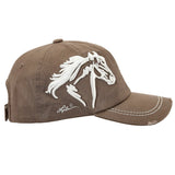 Lila Horse Cap