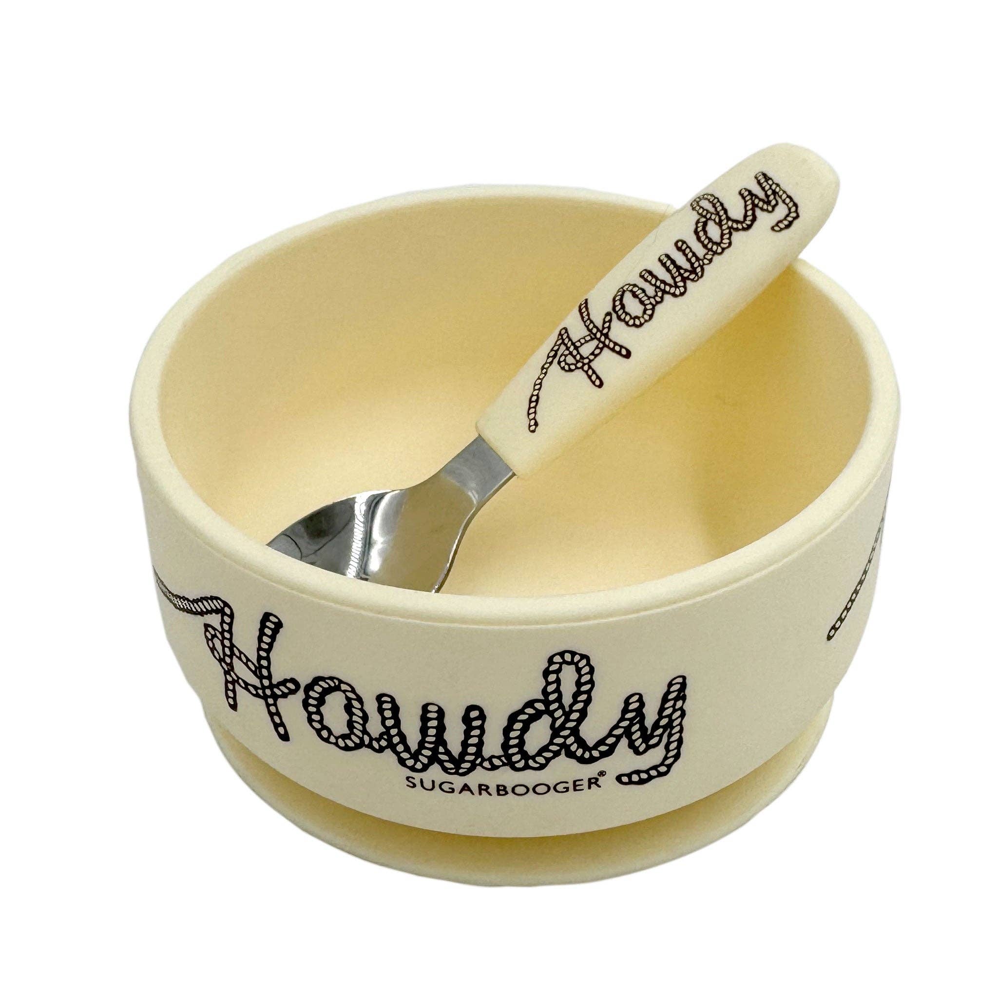 Howdy Suction Bowl & Spoon