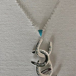 Four Horseshoe Necklace