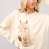 Golden Gallop Sweater