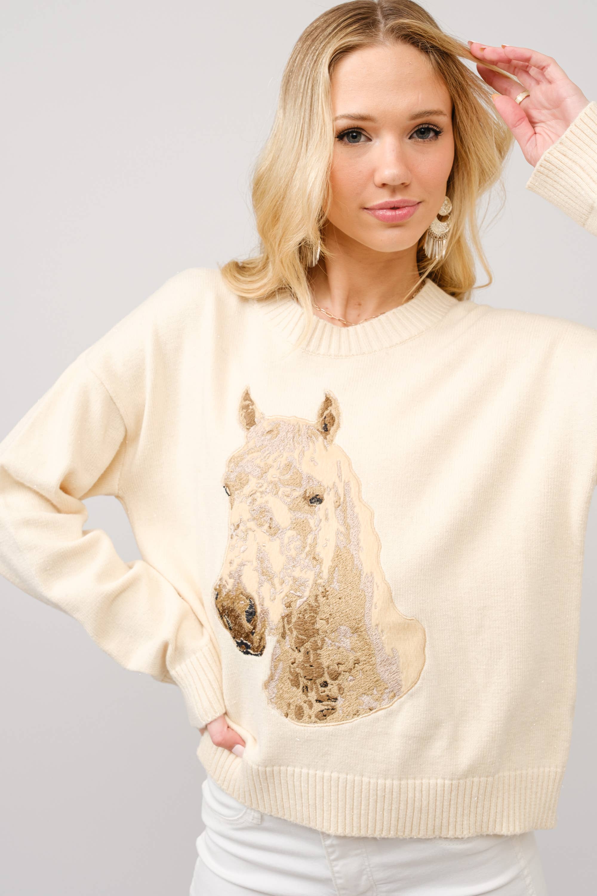 golden gallop sweater