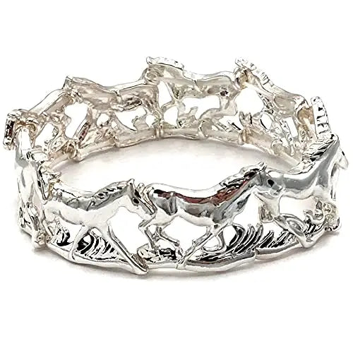 Wild & Free Bracelet Silver