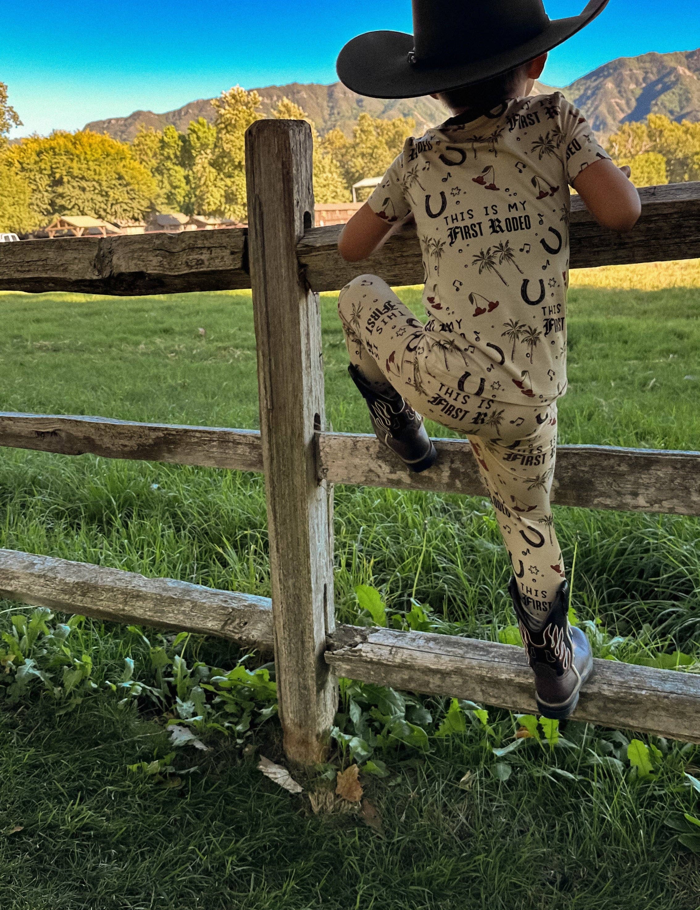 My First Rodeo Kid's Bamboo Set