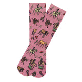 Lila Pony Socks (Kids) Pink