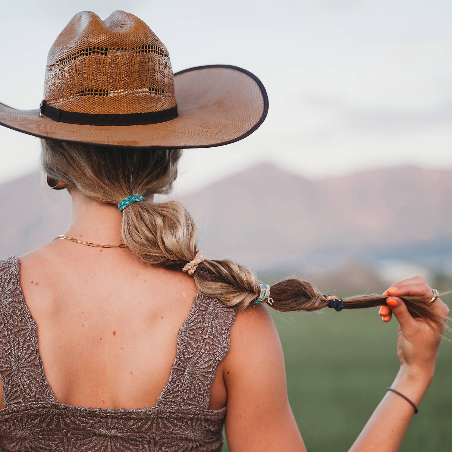 cowgirl hair tie bracelets