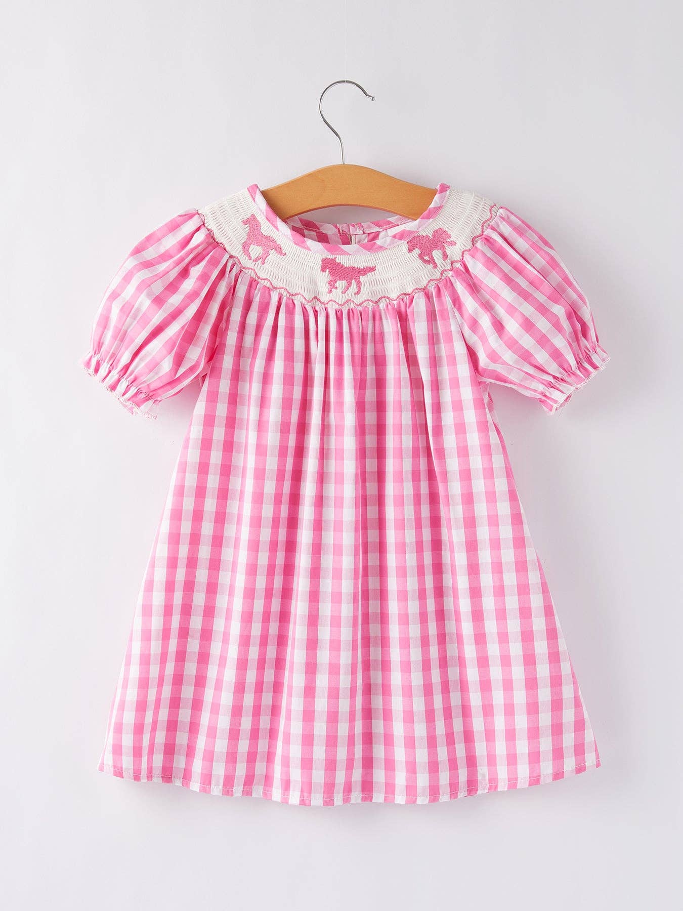 Stella Smocked Horse Dress