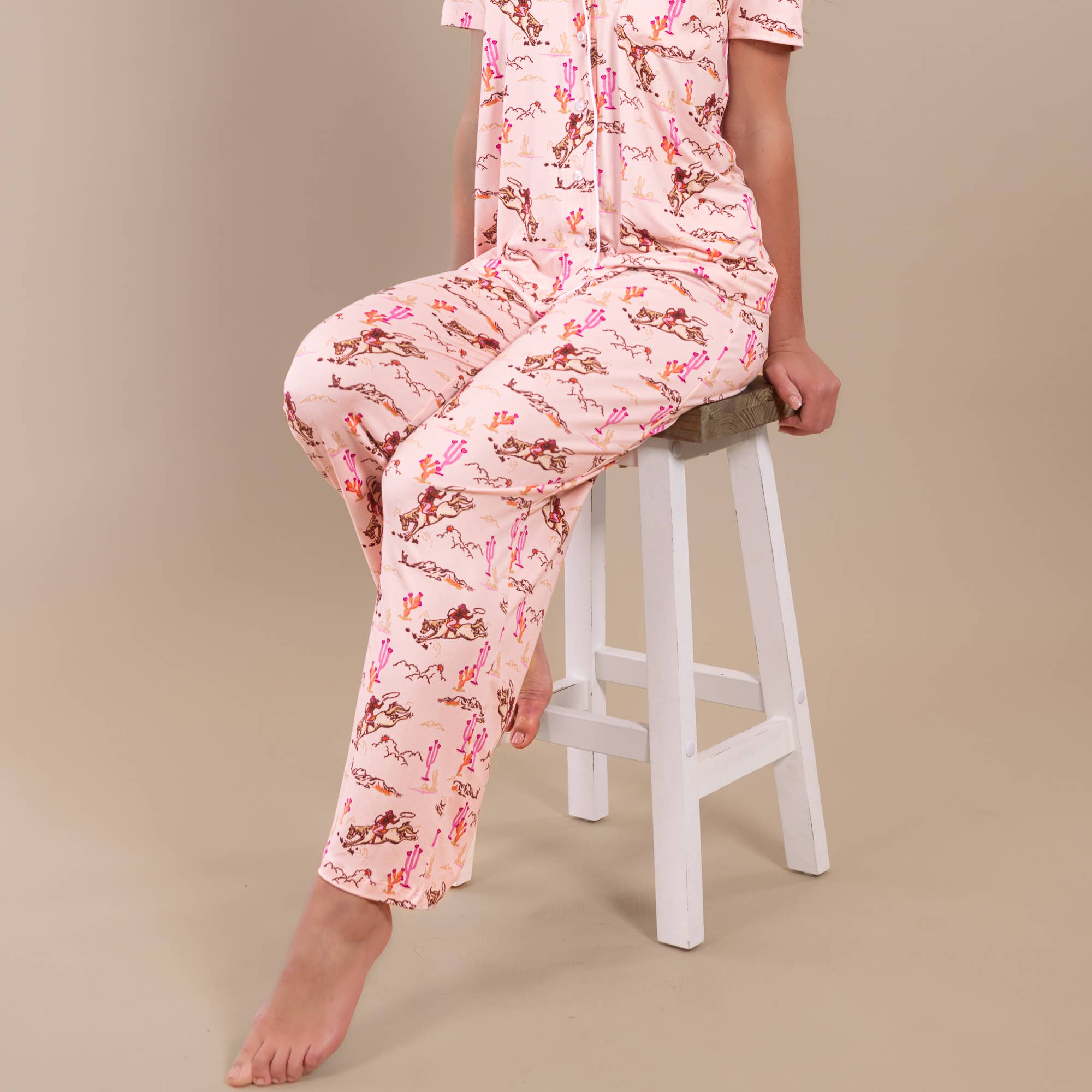 Vintage Cowgirl Pajama Pants