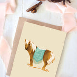 Pony Baby Shower Card