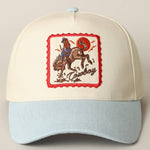 Cowboy Denim Trucker Hat Light Denim