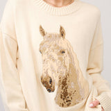Golden Gallop Sweater