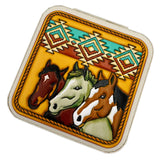 Aztec Horses Jewelry Box