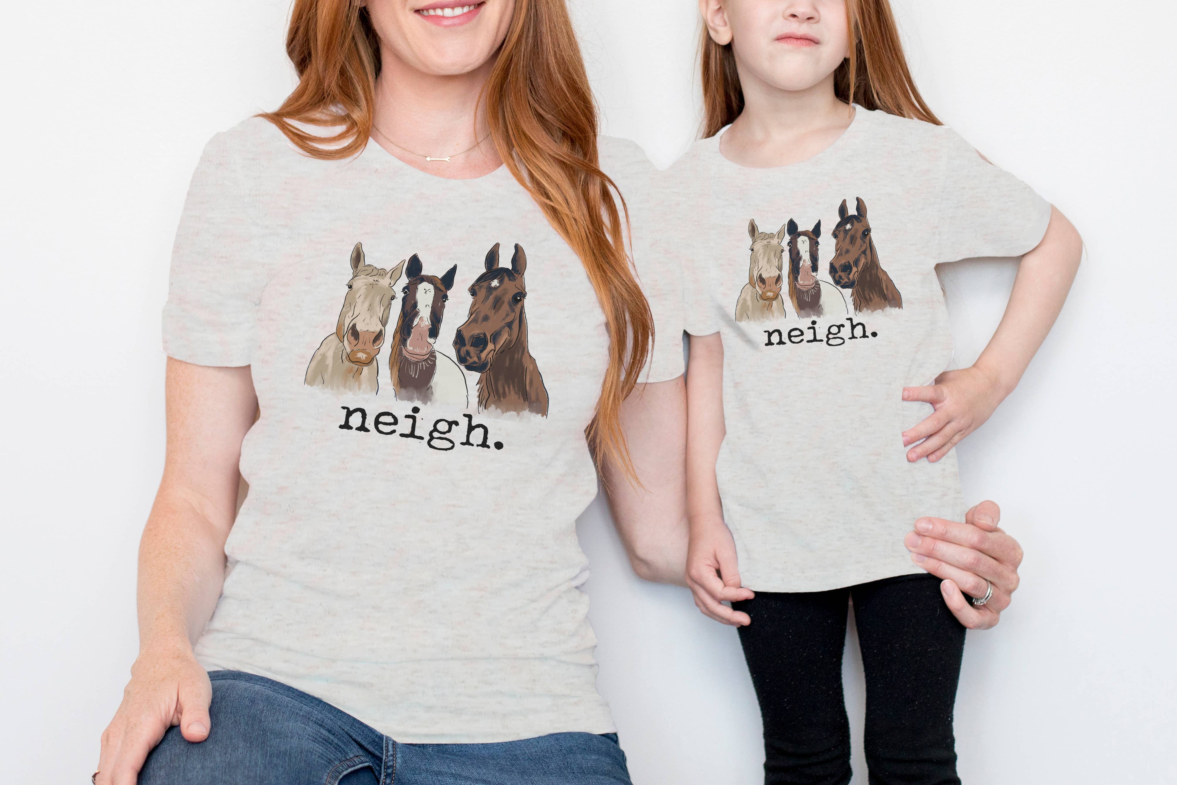 Neigh Horse Tee (Adult)