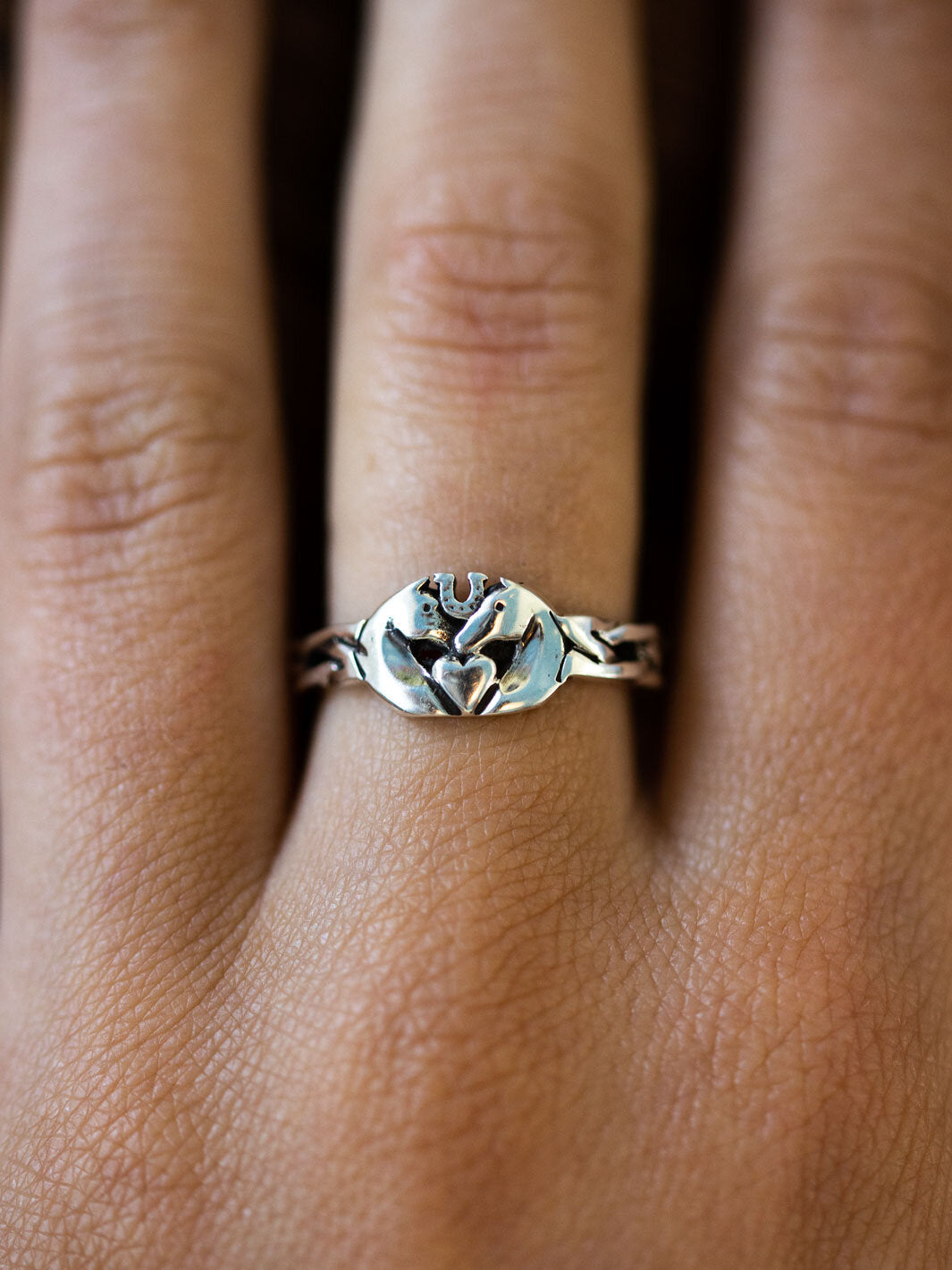 Bridle Up Hope Ring