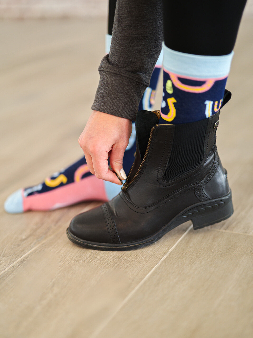 Lucky Horseshoe Socks