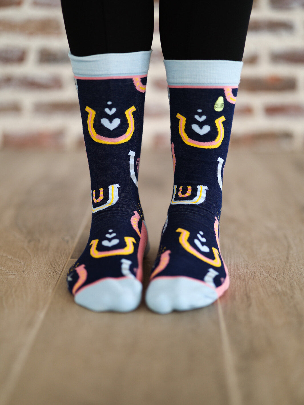 Lucky Horseshoe Socks