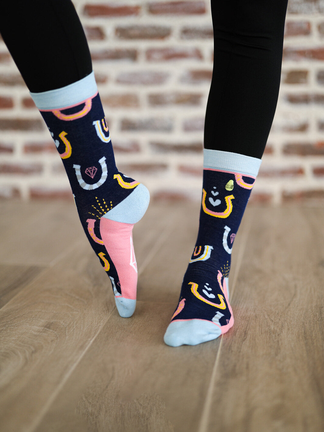 Lucky Horseshoe Socks
