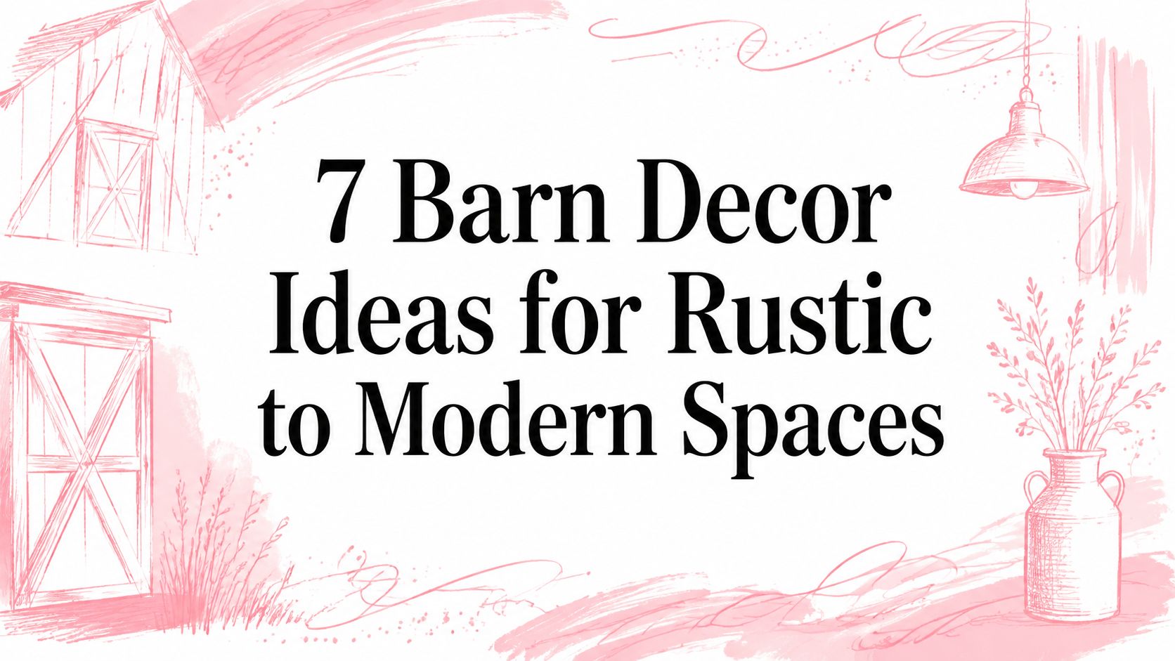 7 Barn Decor Ideas for Rustic to Modern Spaces