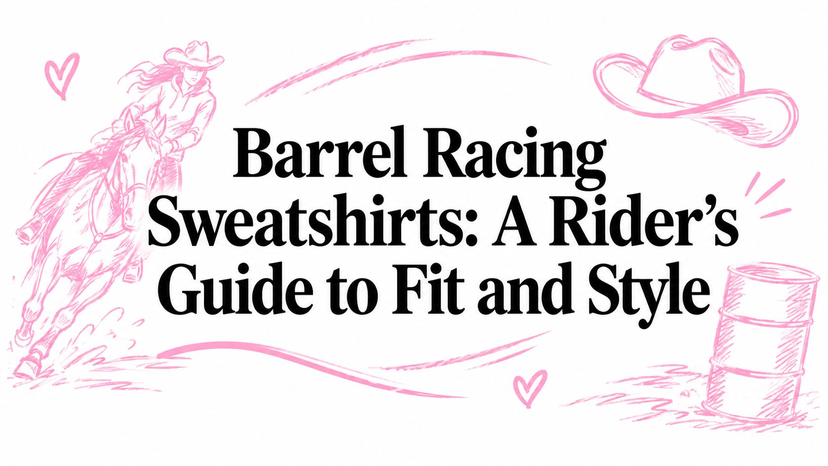Barrel Racing Sweatshirts: A Rider's Guide to Fit and Style