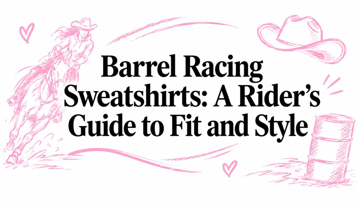 Barrel Racing Sweatshirts: A Rider's Guide to Fit and Style