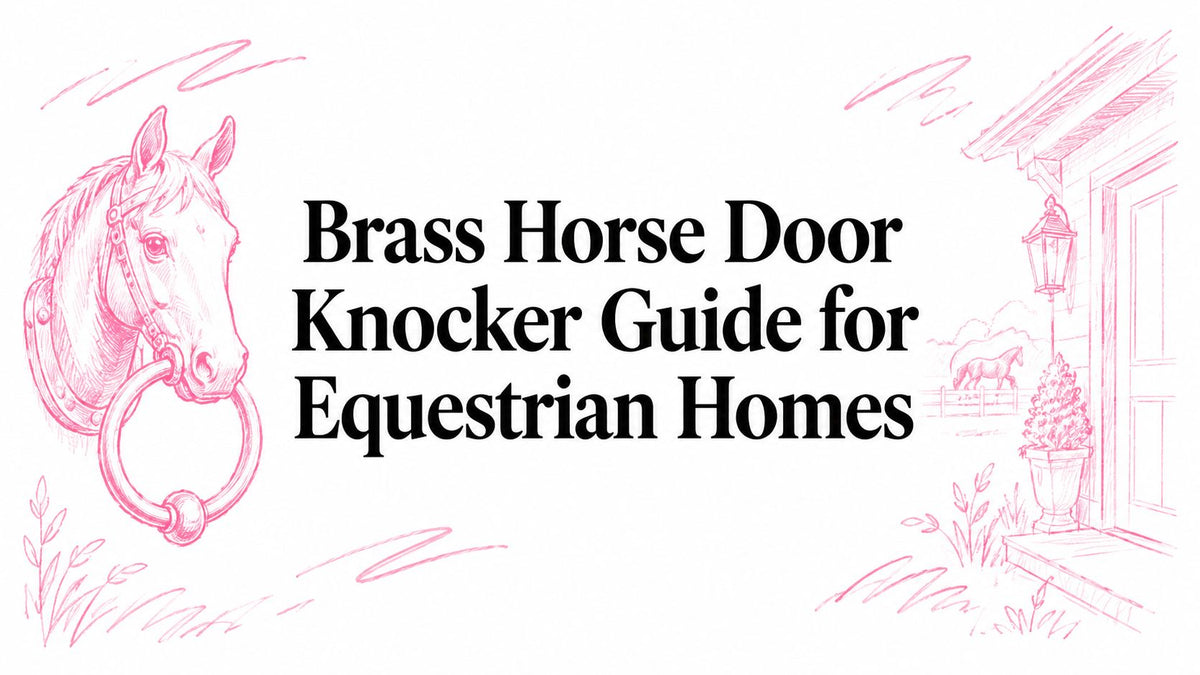 Brass Horse Door Knocker Guide for Equestrian Homes