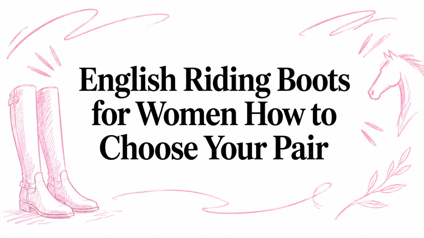 English Riding Boots for Women How to Choose Your Pair