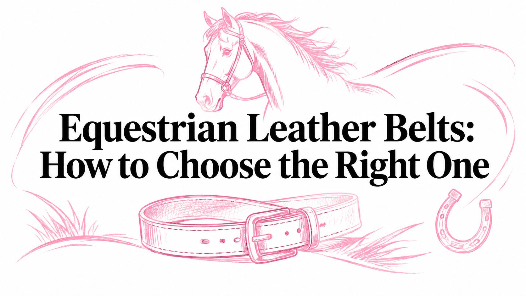 Equestrian Leather Belts: How to Choose the Right One