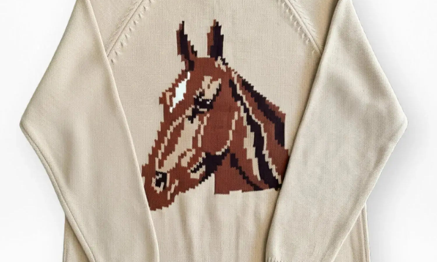 Equine Embrace Jacquard Sweater - Bridle Up Hope Shop