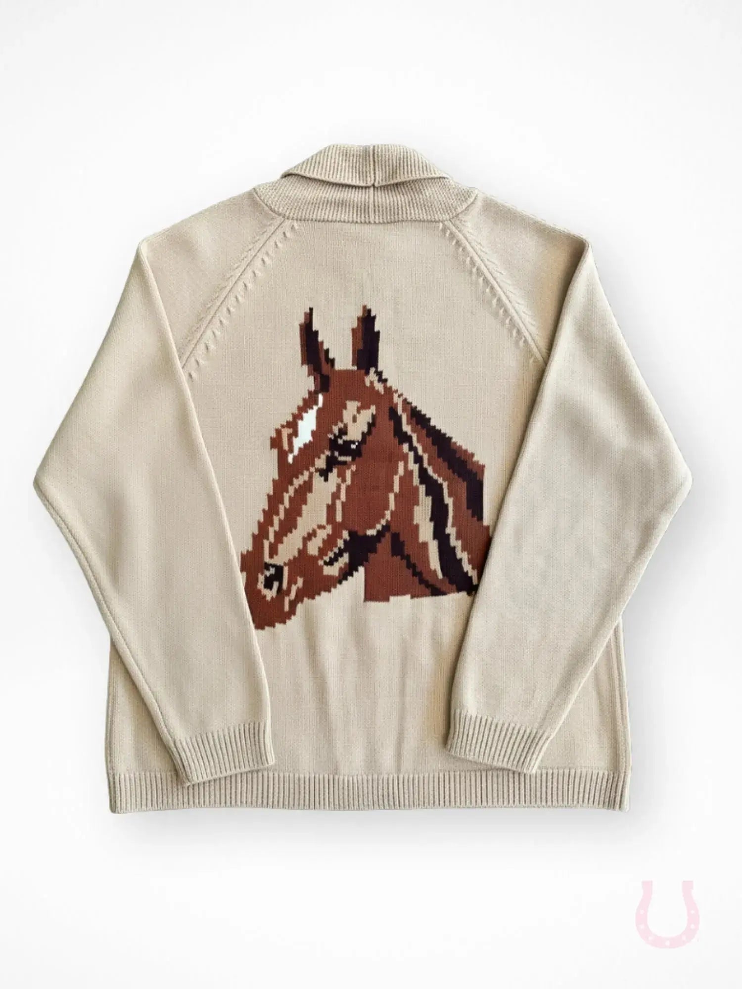 Equine Embrace Jacquard Sweater - Bridle Up Hope Shop