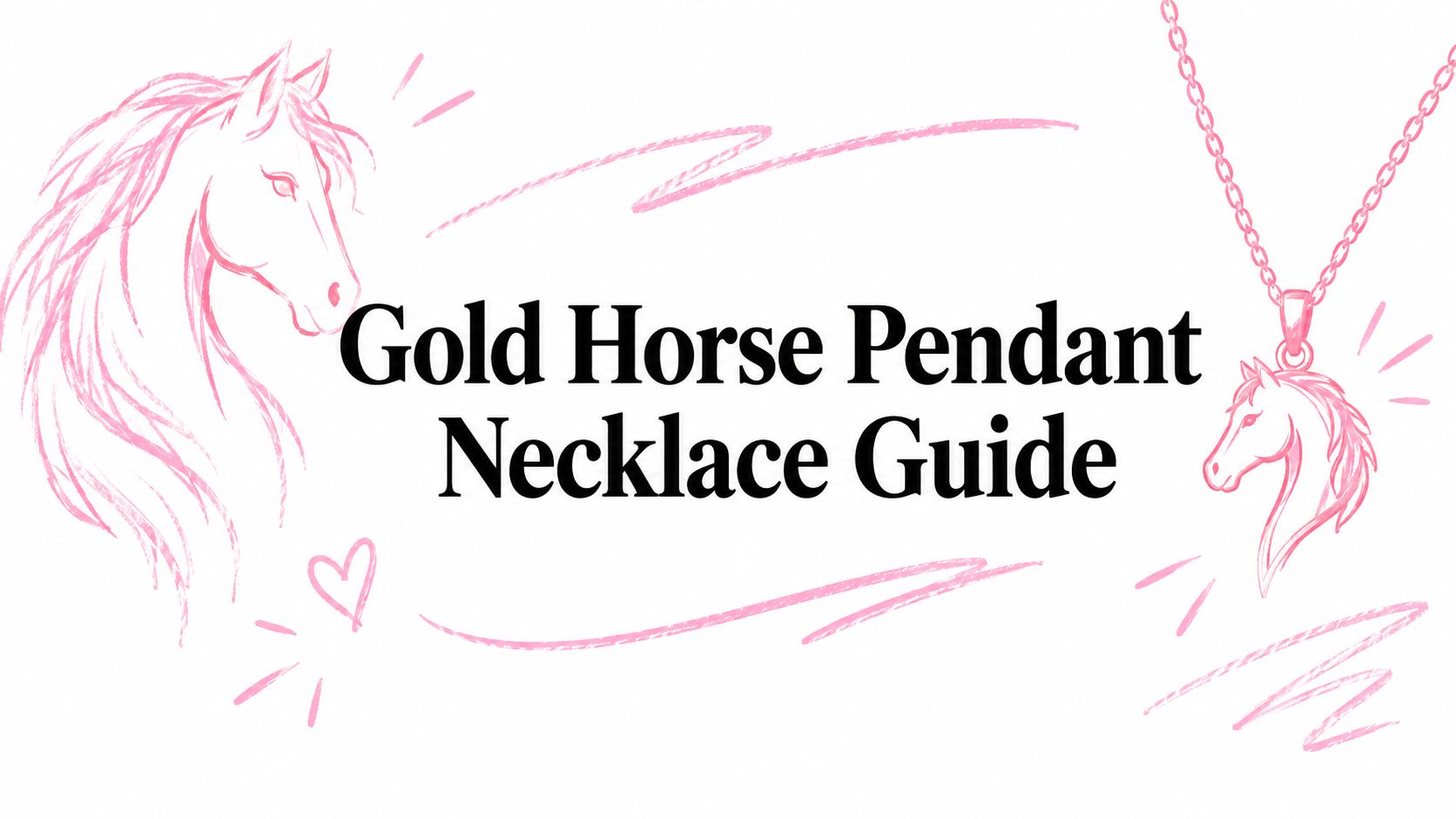 Gold Horse Pendant Necklace Guide
